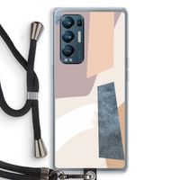 Luca: Oppo Find X3 Neo Transparant Hoesje met koord