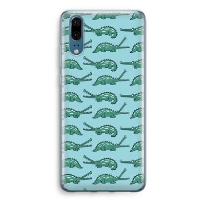 Kroko: Huawei P20 Transparant Hoesje