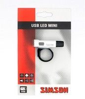 Simson usb oplaadbare voorlamp mini