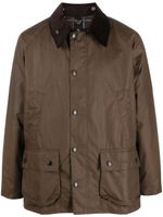 Barbour veste Bedale à logo brodé - Marron