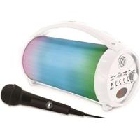 FLASHBOOM Altoparlante Bluetooth portatile completamente illuminato con microfono cablato staccabile iParty - LEXIBOOK