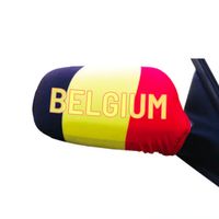 Autospiegelhoes EK/WK Voetbal België per 2 - thumbnail