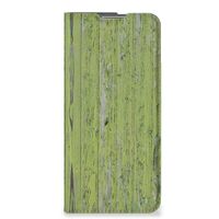 OPPO Find X5 Pro Book Wallet Case Green Wood - thumbnail