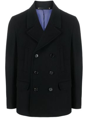 Paul Smith blazer croisé à revers crantés - Noir