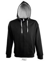 Sol’s L480 Contrasted Zipped Hooded Jacket Soul Men