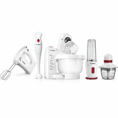 Multifunctionele Staafmixer met Accessoires BOSCH MSMP100 Wit 350 W