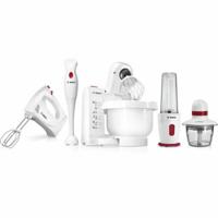 Multifunctionele Staafmixer met Accessoires BOSCH MSMP100 Wit 350 W - thumbnail