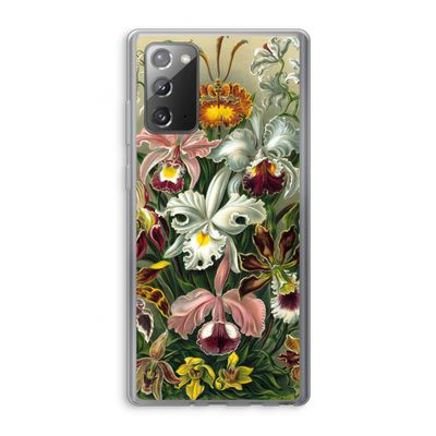 Haeckel Orchidae: Samsung Galaxy Note 20 / Note 20 5G Transparant Hoesje