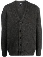 A.P.C. cardigan Teophile en laine - Gris - thumbnail