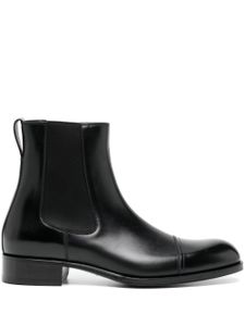 TOM FORD bottines en cuir - Noir