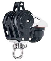 Harken 40c 3-schijfsblok Met Hondsvot, Ratel En Klem Default