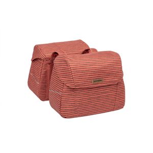 Dubbele Fietstas Joli Double Nomi Red