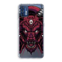 Hell Hound and Serpents: Motorola Moto G9 Plus Transparant Hoesje