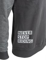 CONTEC sweatshirt met lange mouwen "never stop riding"
