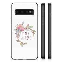 Samsung Galaxy S10 | Bumper Hoesje | Boho Text