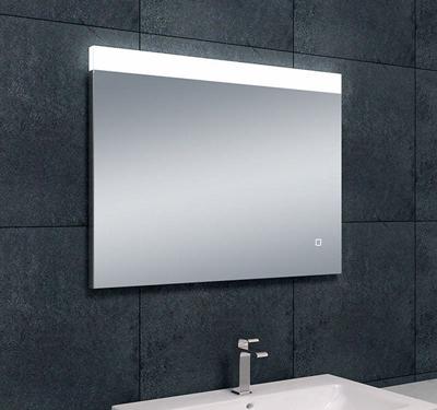 Wiesbaden Single dimbare LED condensvrije spiegel 80x60cm