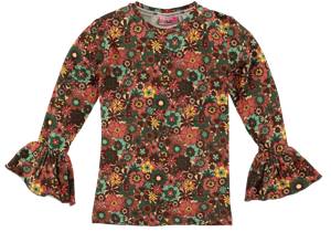 O'Chill Meisjes shirt - Chiya - Multicolor