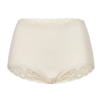 Ten Cate dames secrets kanten taille slip - Invisible - Colours - Kanten hoge dames maxi slip naadloos