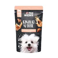PAN MIĘSKO Pieces in sauce Veal with rabbit - natvoer voor honden - 150g