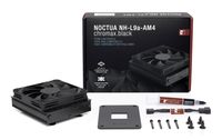 Noctua NH-L9a-AM4 chromax.black Low Profile CPU-koellichaam met ventilator - thumbnail