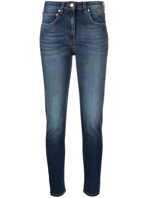 MSGM jean skinny à taille haute - Bleu