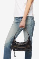 Jerome Dreyfuss handtas Lucky Hobo 47LUCKHOMO imprime croco grunge