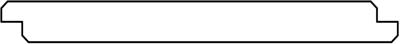 Wisselsponning Red Class Wood 1,8x19,5x400 cm Tuindeco - Tuindeco