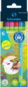 6 Fineliners Schneider Line-Up 0,4 mm assorti