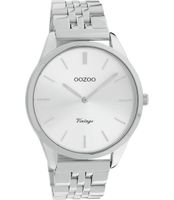 OOZOO Timepieces Horloge Vintage Zilver | C9981