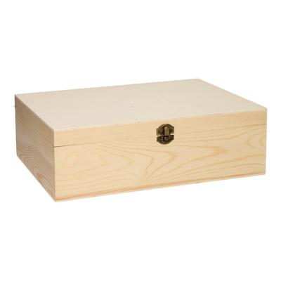 Playwood Grote houten opbergkist