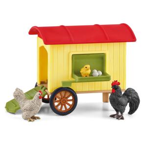 Schleich Farm World - Kippenhok speelfiguur 42572