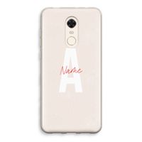 Strawberry Milkshake: Xiaomi Redmi 5 Transparant Hoesje