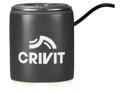 CRIVIT Campingpomp en -lamp (Grijs)