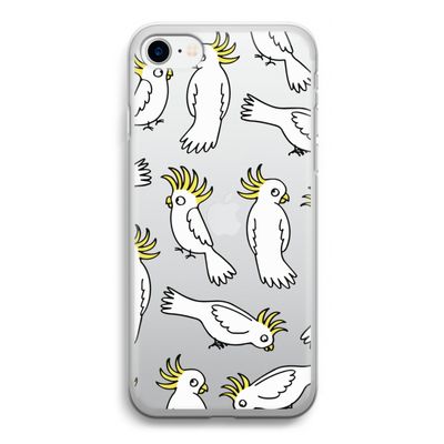 Papegaai: iPhone SE 2020 Transparant Hoesje