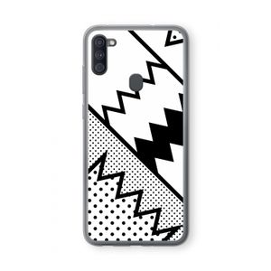 Pop Art #5: Samsung Galaxy A11 Transparant Hoesje