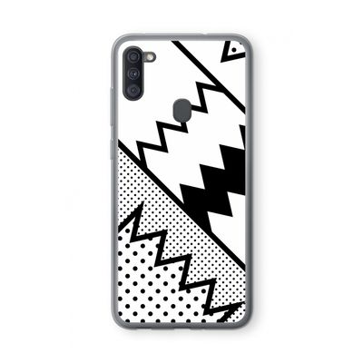 Pop Art #5: Samsung Galaxy A11 Transparant Hoesje