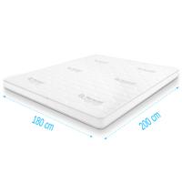 Topdekmatras koudschuim Tencel Deluxe 180x200 dikte 11 cm
