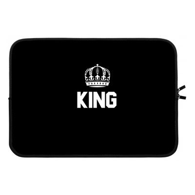 King zwart: Laptop sleeve 13 inch