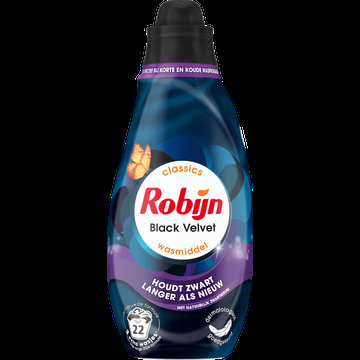 Robijn Klein & Krachtig Wasmiddel Zwart 665ML bij Jumbo