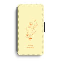 No rain no flowers: iPhone XR Flip Hoesje