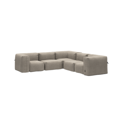 Soft Sofa Outdoor - 5 Seater Corner Sofa