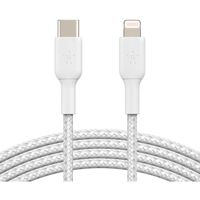 Belkin BOOSTCHARGE gevlochten USB-C naar Lightning kabel 2 meter - thumbnail