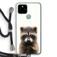 Rocco: Pixel 5 Transparant Hoesje met koord