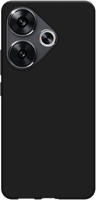 Just in Case Soft Design Xiaomi Poco F6 Back Cover Zwart - thumbnail