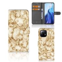 Xiaomi Mi 11 | Bookcase | Marmer Goud
