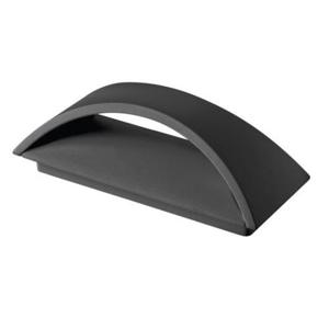 LED Wandlamp Biso Zwart - 4000K - 8 Watt - IP54
