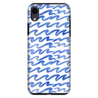 Blauwe golven: iPhone XR Tough Case