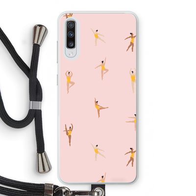 Dans #2: Samsung Galaxy A70 Transparant Hoesje met koord
