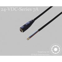 BKL Electronic DC-connector DC-koppeling - Adereindhulzen 2.5 mm 1.5 m 1 stuk(s) Single