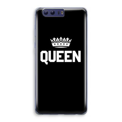 Queen zwart: Honor 9 Transparant Hoesje